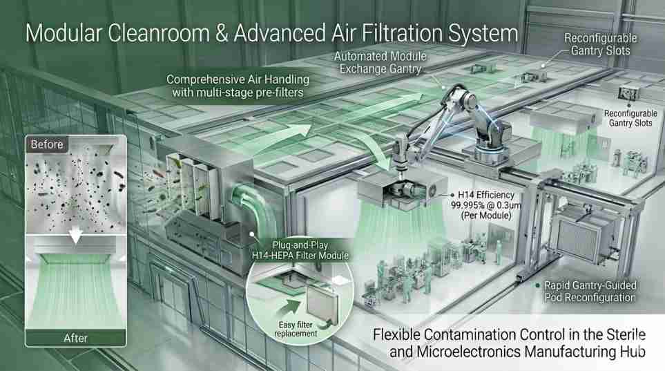 Modular FFU vs. Centralized AHU: Why 2026 Cleanroom Designs are Shifting to Fan Filter Units
